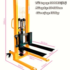 xe nâng tay cao 1t xe nâng tay cao xe nâng cao