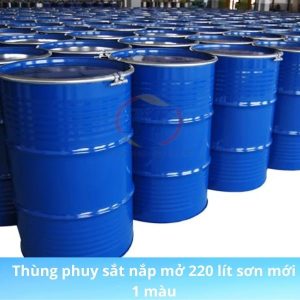 Thùng phuy 220 L có đai