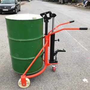 Xe nâng di chuyển thùng phi