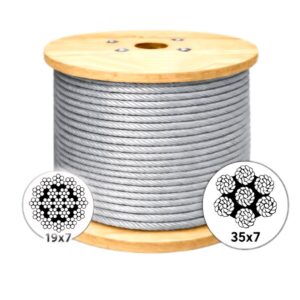 cáp thép chống xoắn cáp thép cáp tời