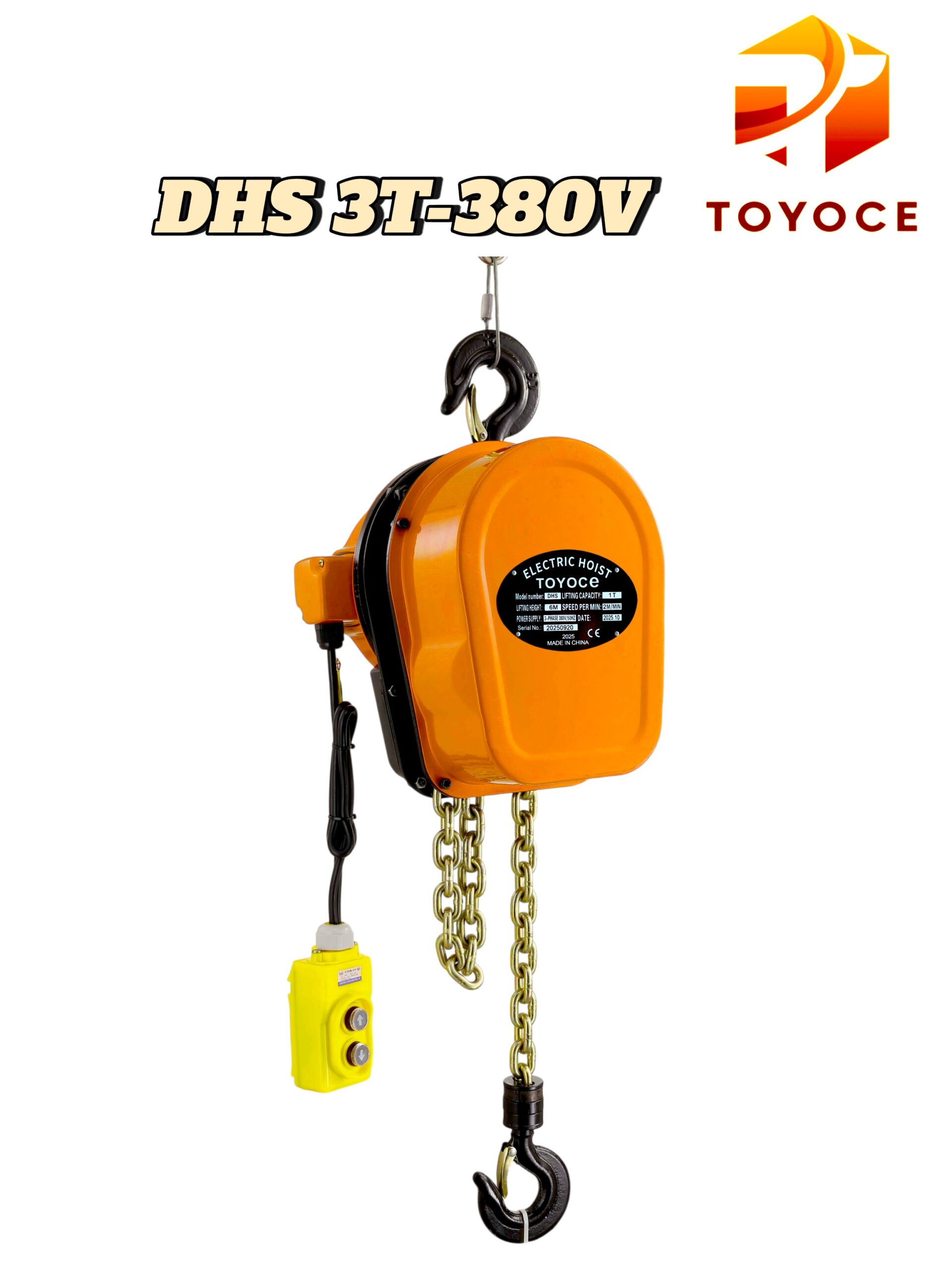 Palang xích điện dhs dhs palang xích palang 380v